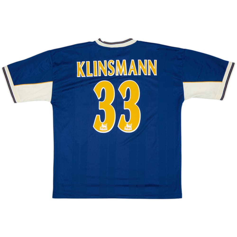 1997-98 Tottenham Away Shirt Klinsmann #33 - 9/10 - (XL)