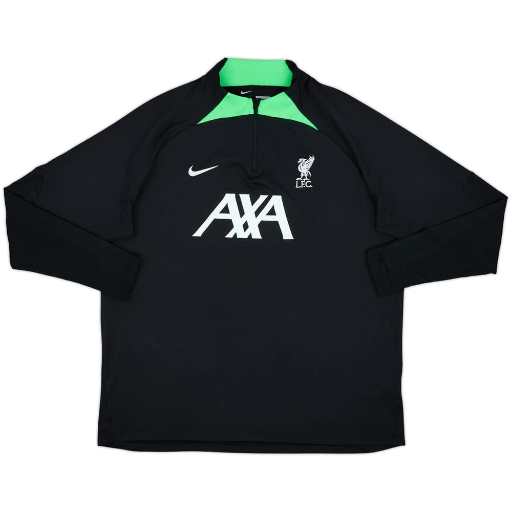 2023-24 Liverpool Nike 1/4 Zip Drill Top - 9/10 - (XXL)