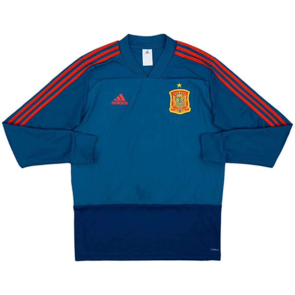 2017-18 Spain adidas Drill top - 5/10 - (M)