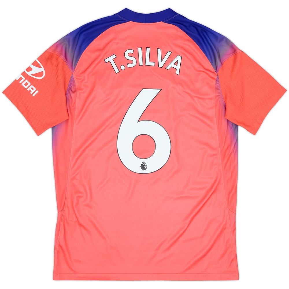 2020-21 Chelsea Third Shirt T.Silva #6 - 8/10 - (M)