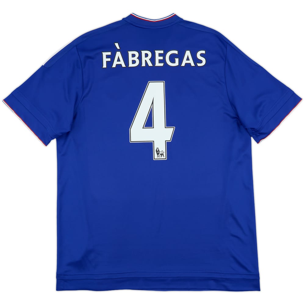 2015-16 Chelsea Home Shirt Fabregas #4 - 8/10 - (XL)