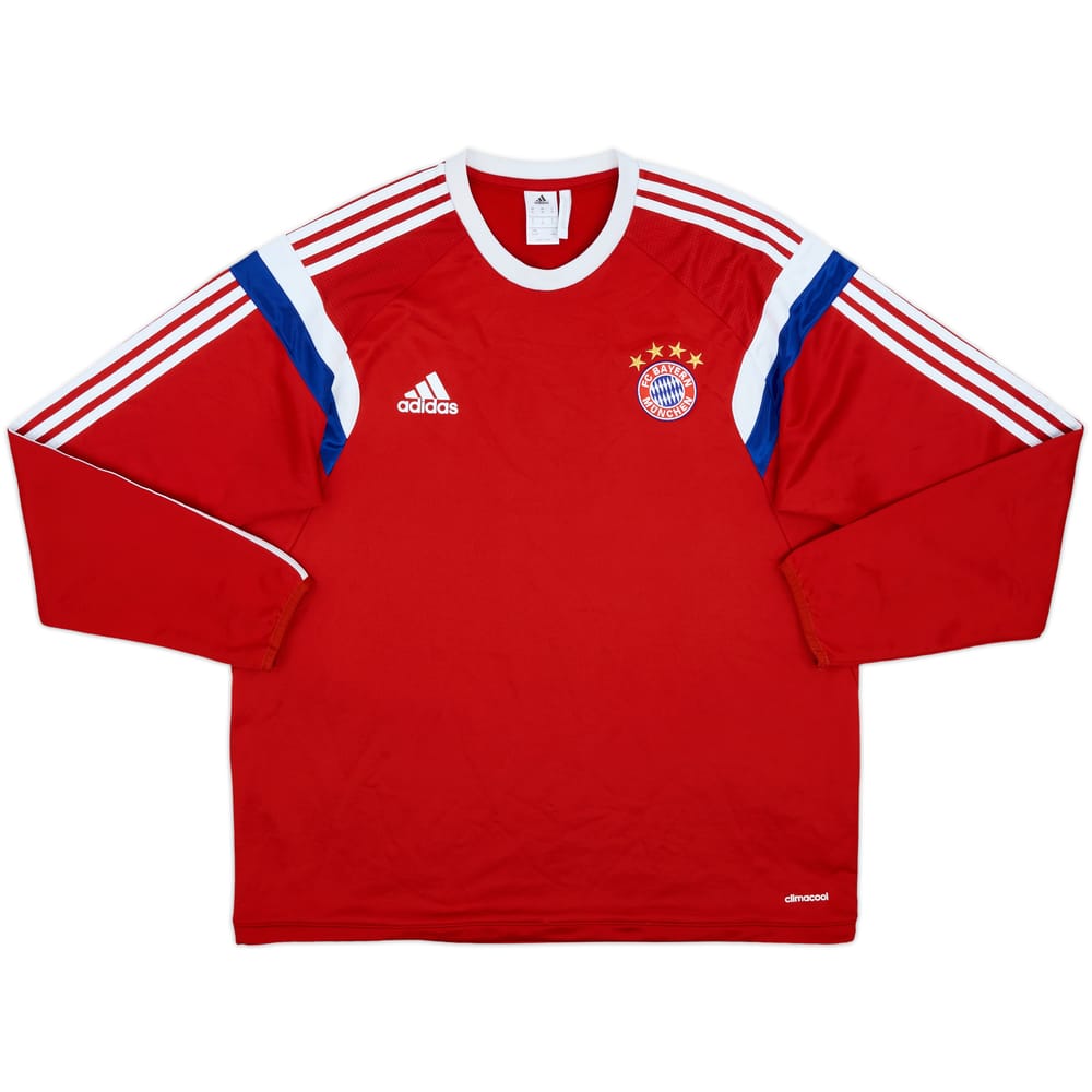 2014-15 Bayern Munich adidas Sweat Top - 6/10 - (XL)