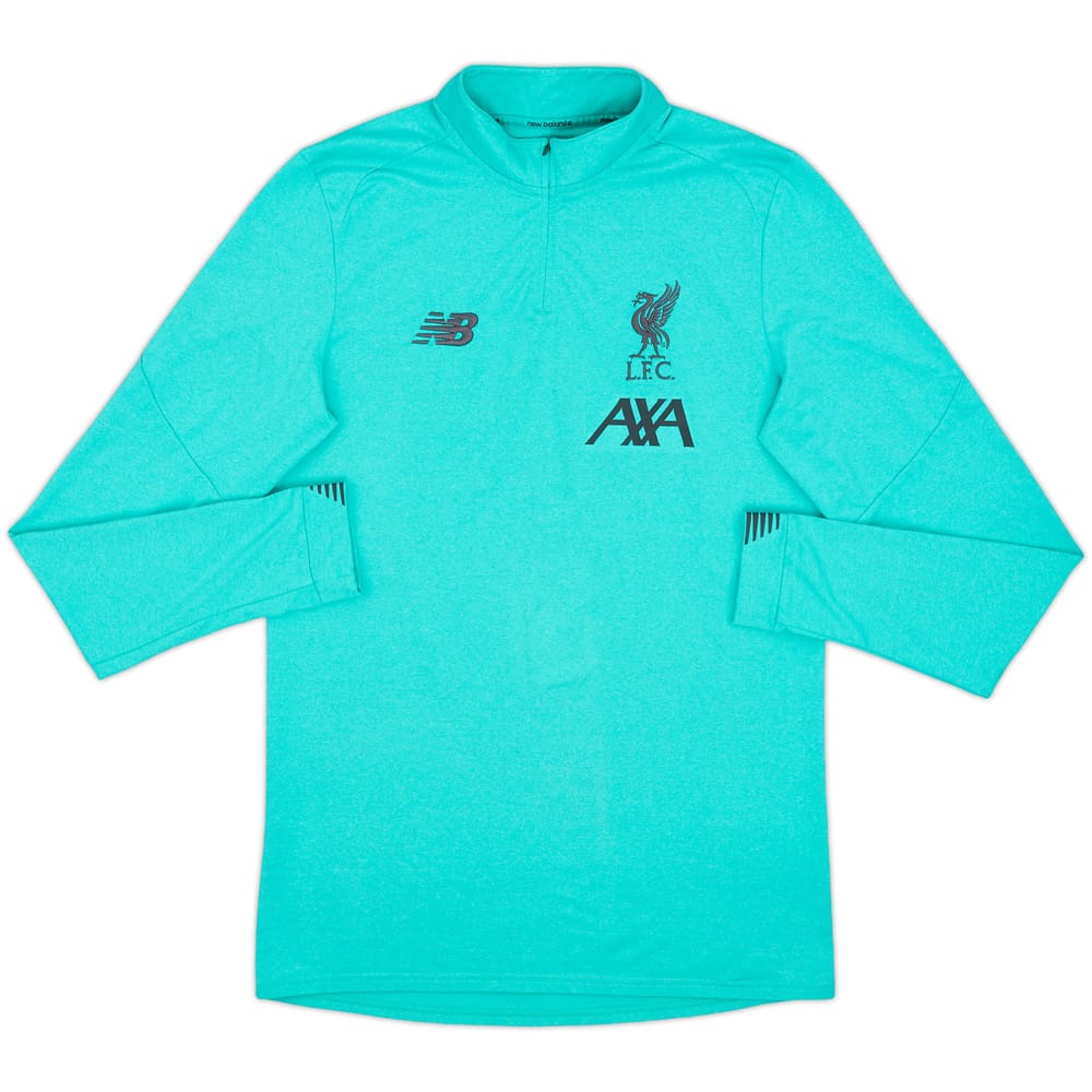2019-20 Liverpool New Balance 1/4 Zip Drill Top - 8/10 - (M)