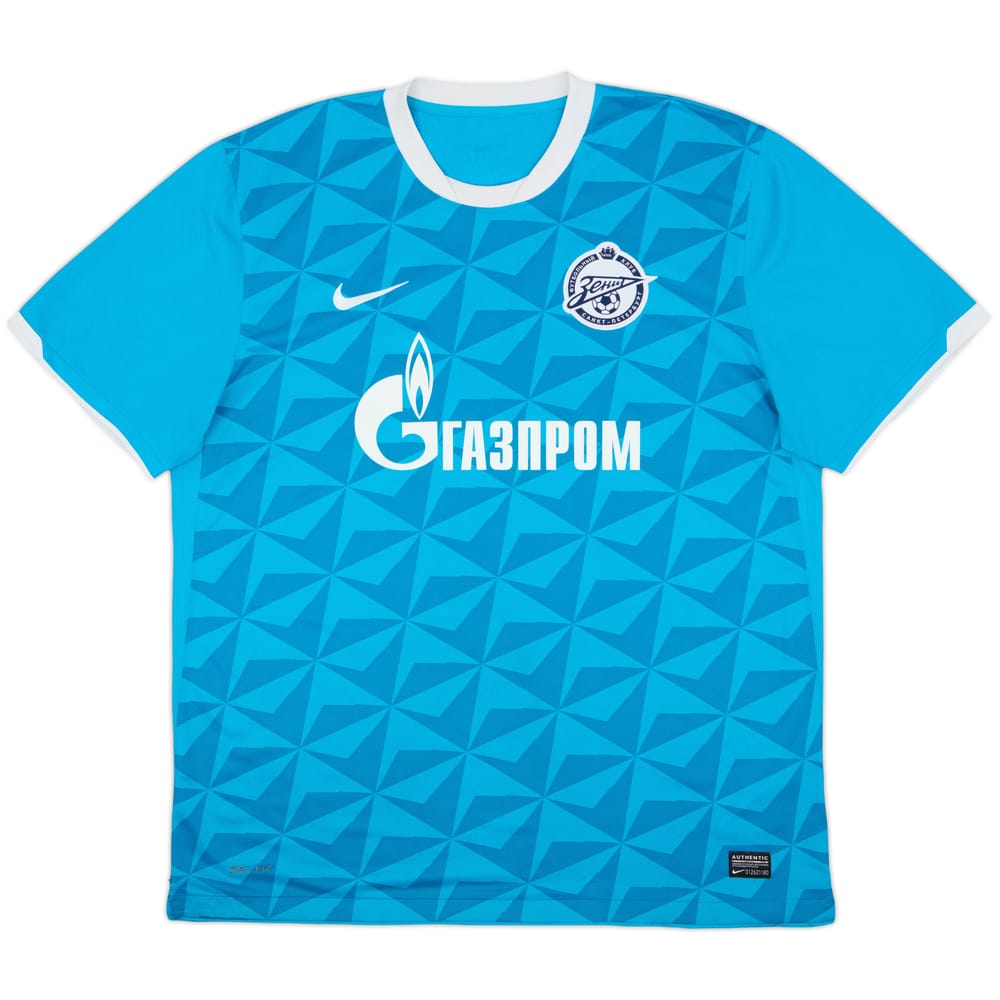 2011-12 Zenit St. Petersburg Home Shirt - 8/10 - (XL)