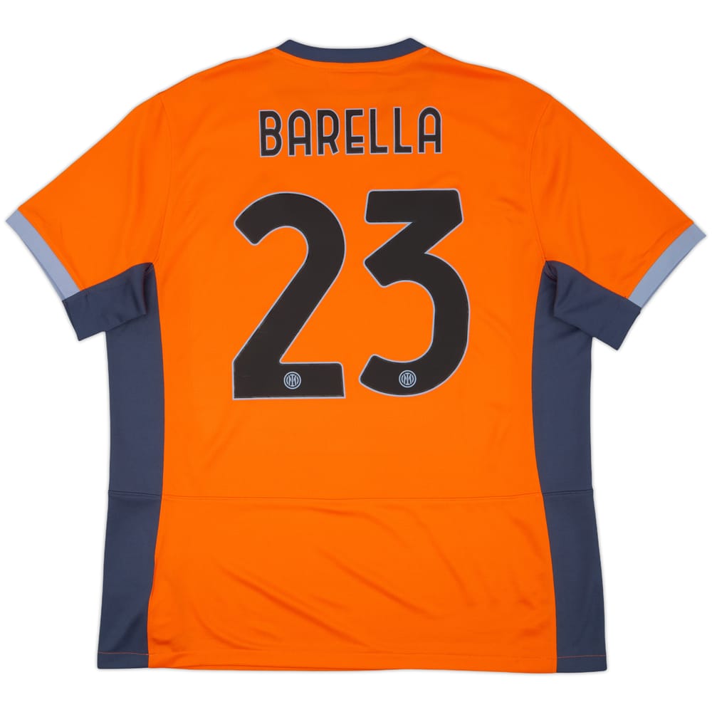 2023-24 Inter Milan Third Shirt Barella #23 - 10/10 - (XL)