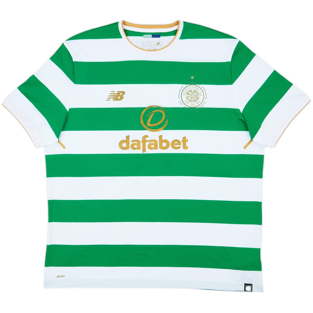 2017-18 Celtic 'Lisbon Lions 50th Anniversary' Home Shirt - 5/10 - (XXL)