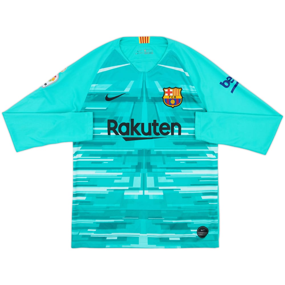 2019-20 Barcelona GK Shirt - 10/10 - (M)