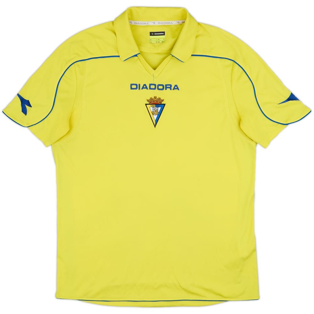 2008-09 Cadiz Home Shirt - 7/10 - (M)