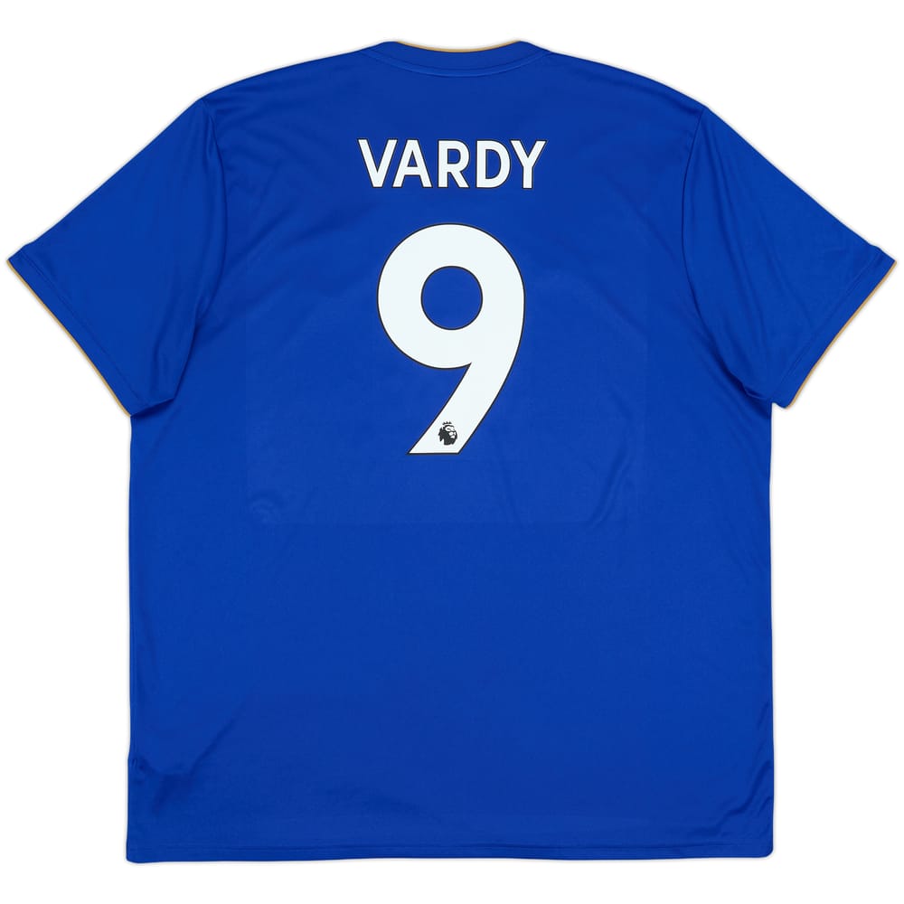 2018-19 Leicester Home Shirt Vardy #9 - 9/10 - (XXL)