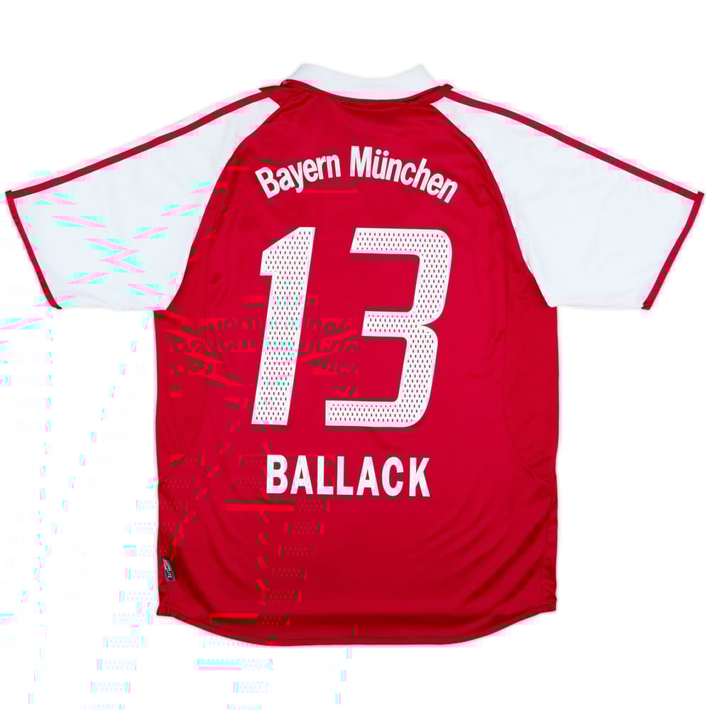 2004-05 Bayern Munich Home Shirt Ballack #13 - 8/10 - (XL.Boys)