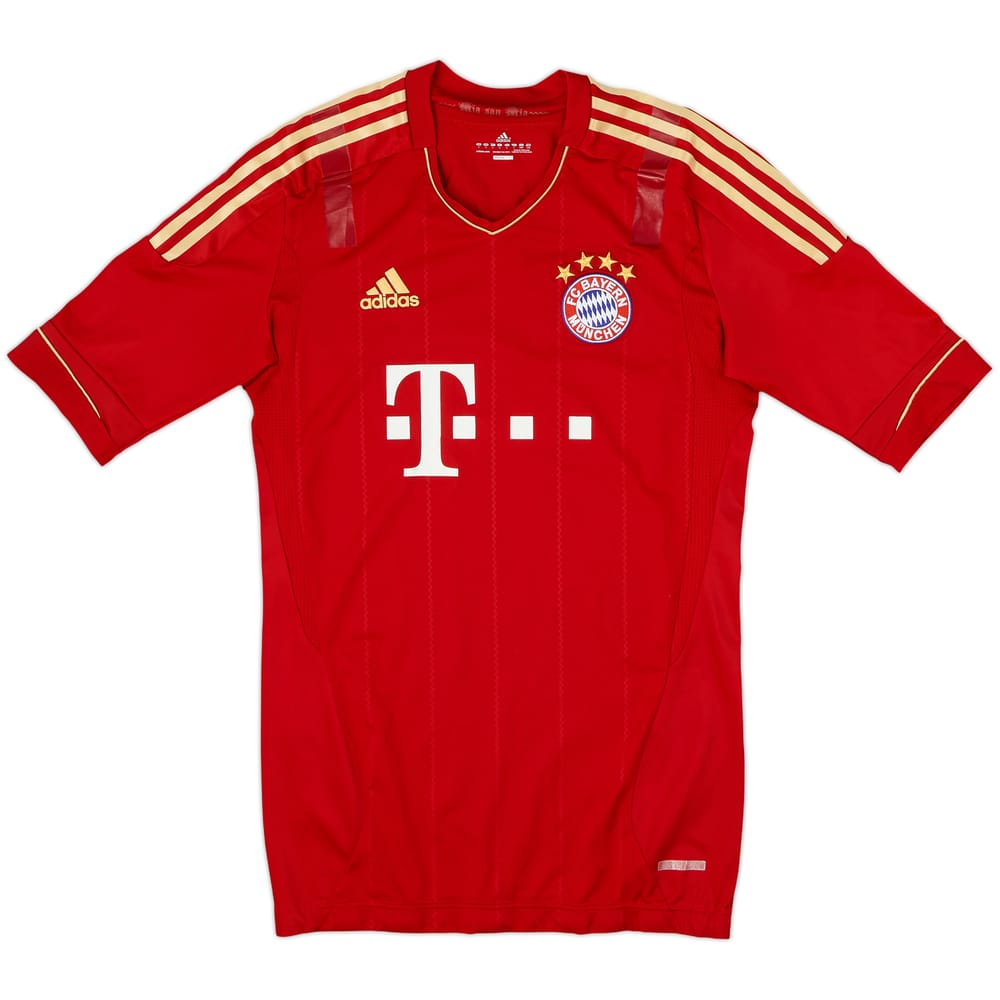 2011-13 Bayern Munich Player Issue TechFit Home Shirt - 3/10 - (L)