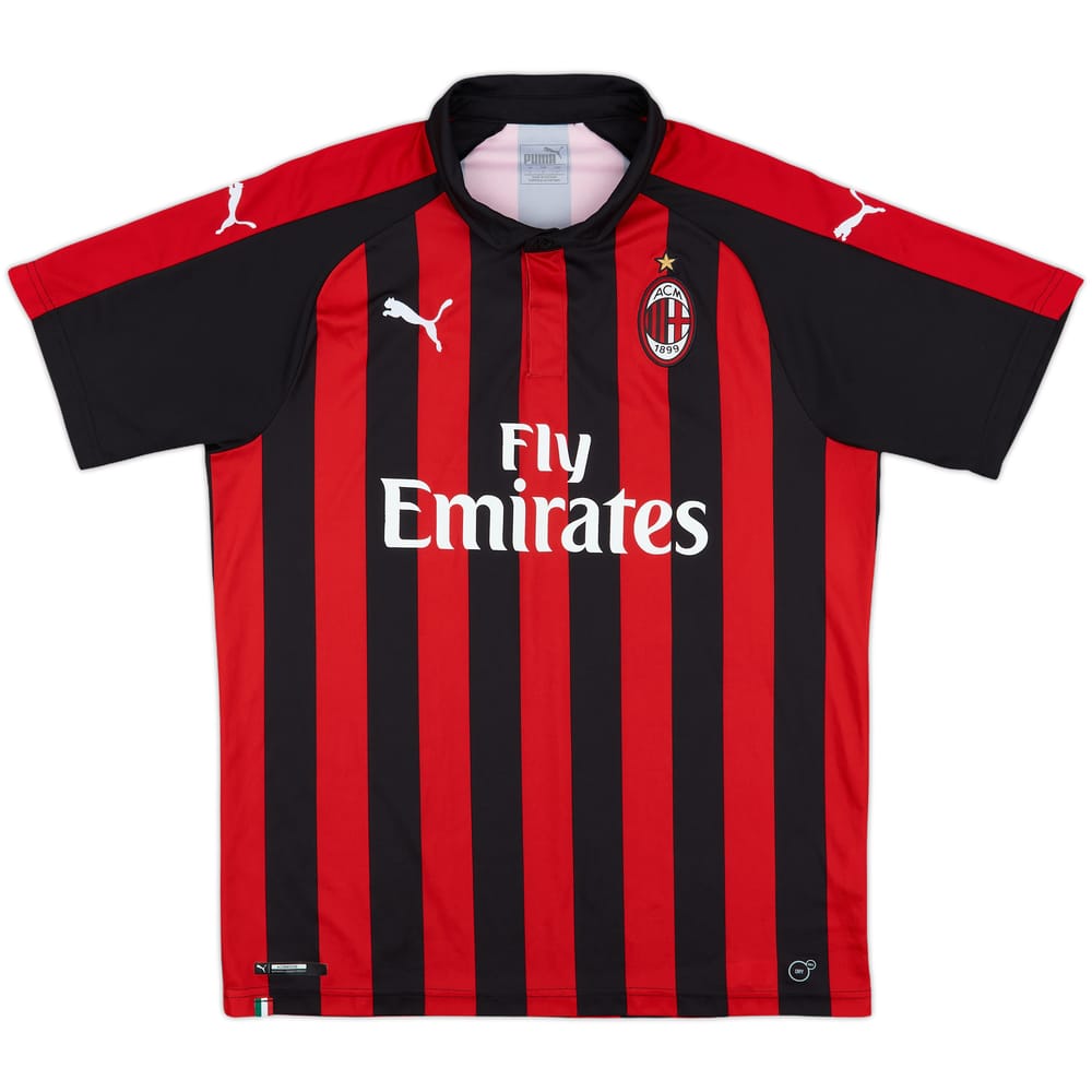 2018-19 AC Milan Home Shirt - 8/10 - (L)