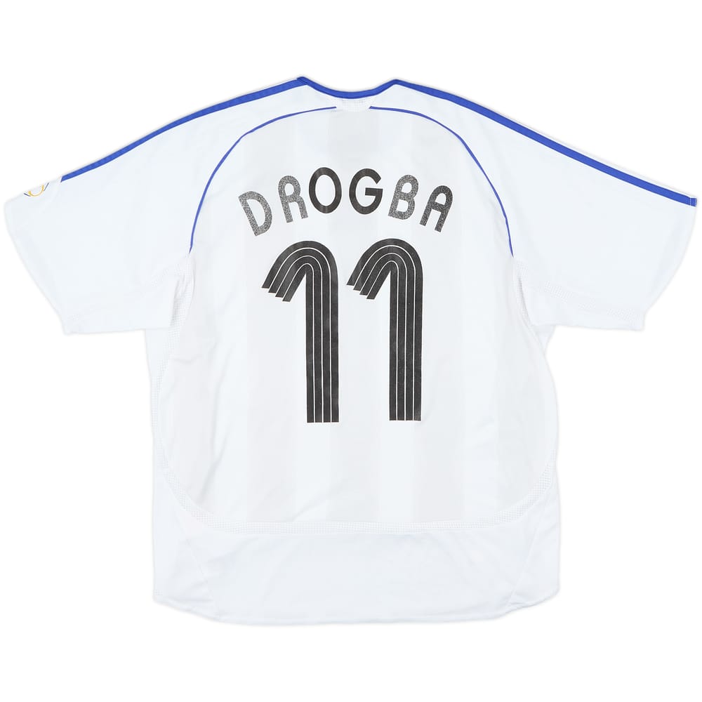 2006-07 Chelsea Away Shirt Drogba #11 - 7/10 - (L.Boys)