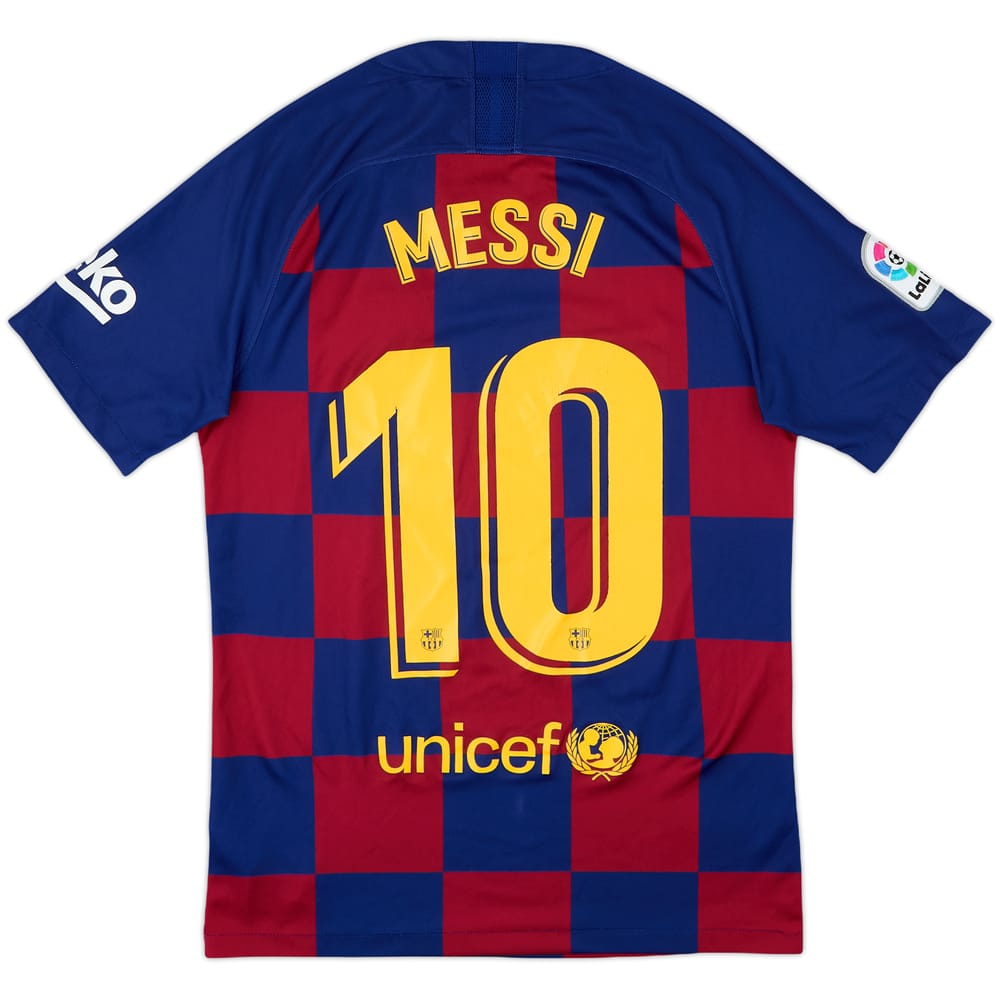 2019-20 Barcelona Home Shirt Messi #10 - 6/10 - (S)