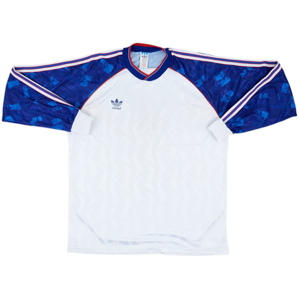 1980s adidas Template L/S Shirt - 9/10 - (XL)
