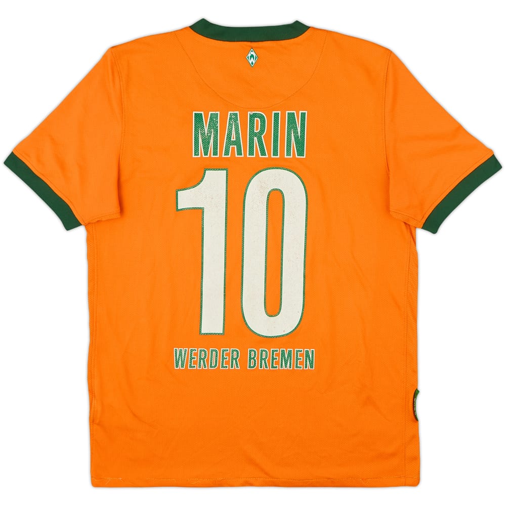 2009-10 Werder Bremen Third Shirt Marin #10 - 5/10 - (S)