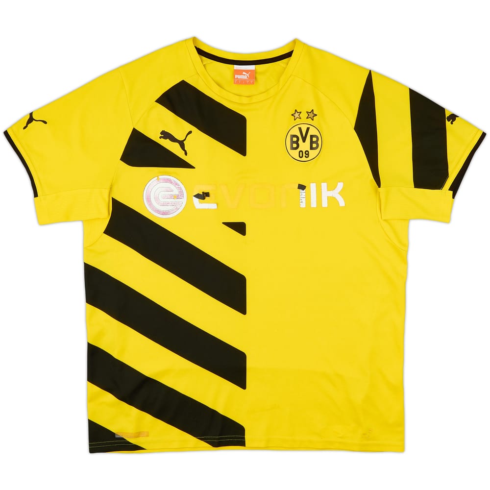 2014-15 Borussia Dortmund Home Shirt - 4/10 - (L)