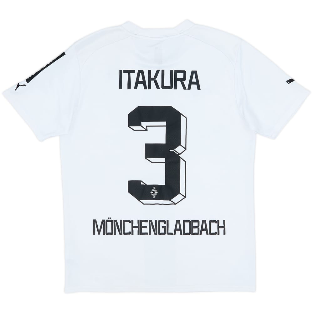 2022-23 Borussia Monchengladbach Home Shirt Itakura #3 - 8/10 - (M)