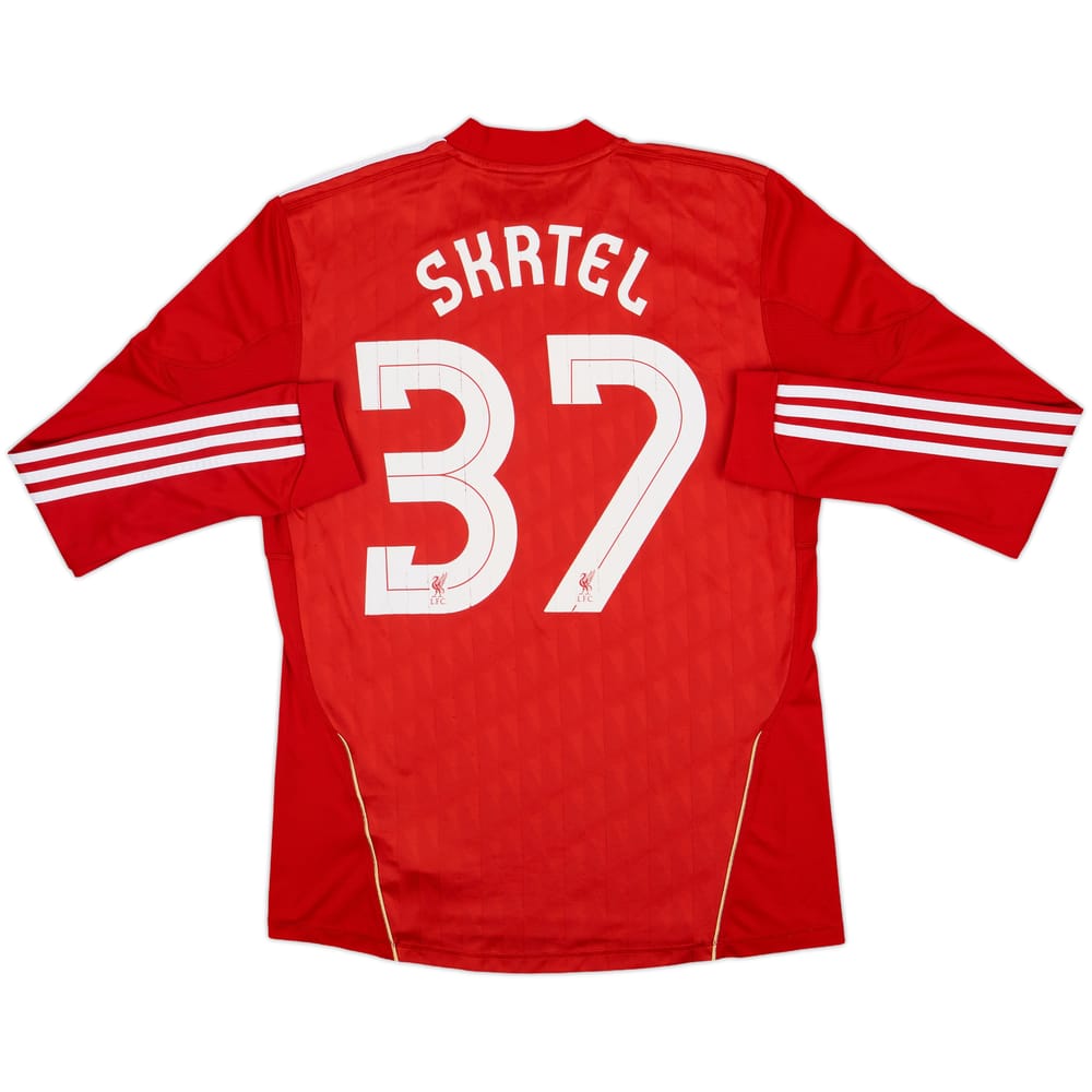 2010-12 Liverpool Home Shirt Skrtel #37 - 5/10 - (M)