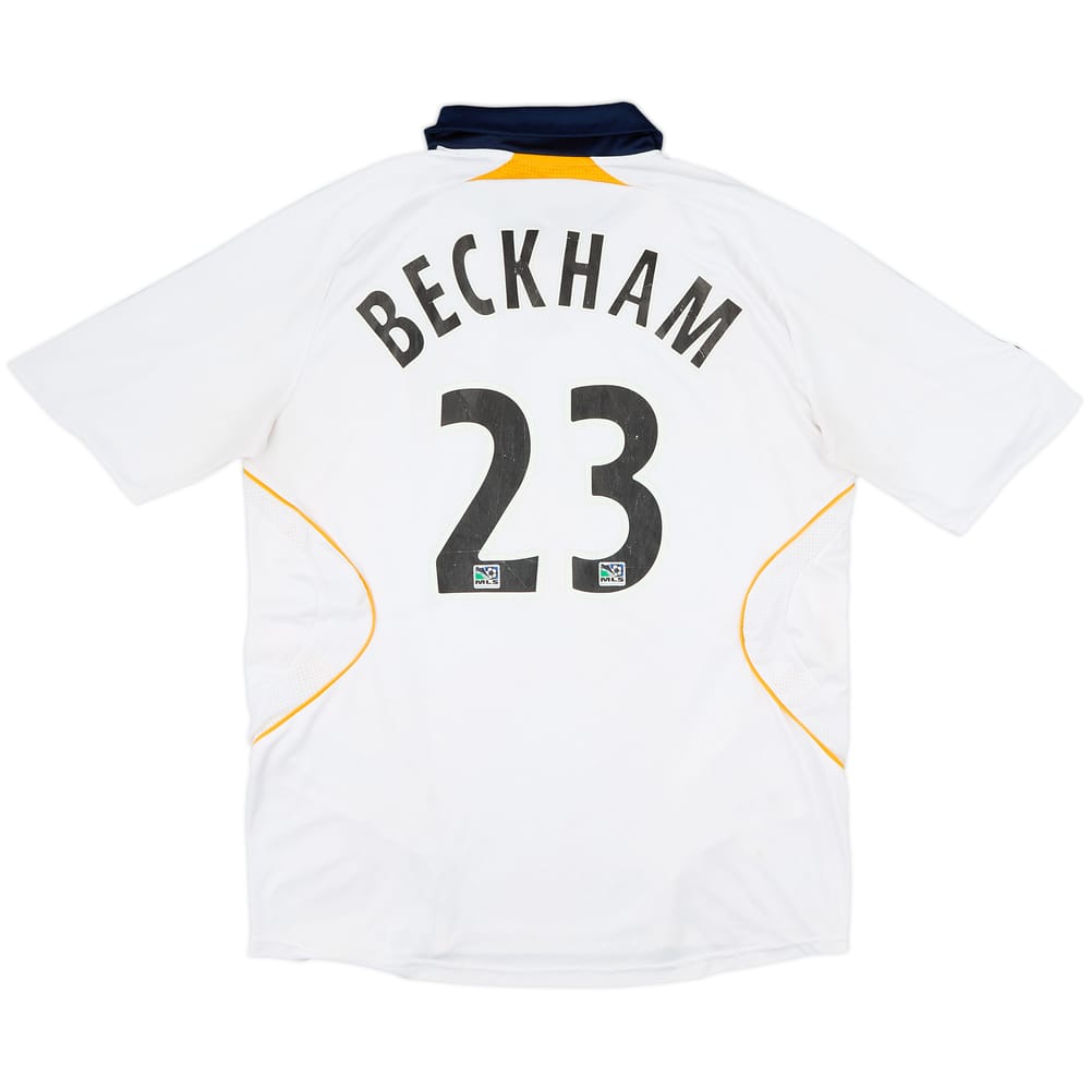 2007-08 LA Galaxy Home Shirt Beckham #23 - 5/10 - (L)