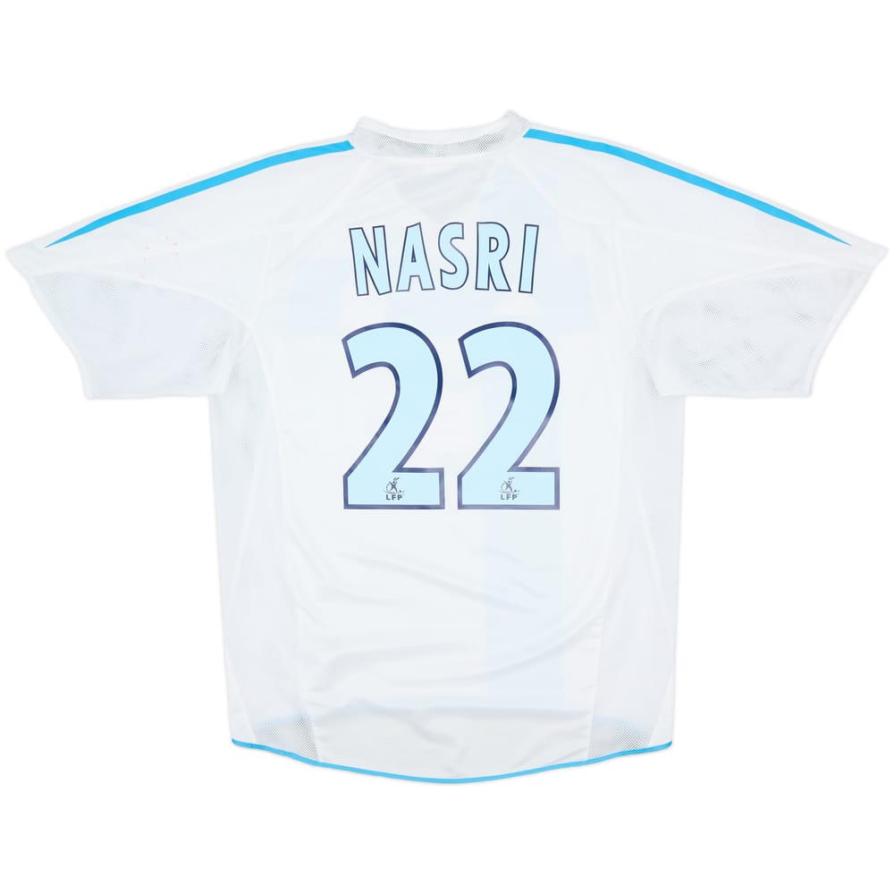 2004-05 Olympique Marseille Home Shirt Nasri #22 - 7/10 - (S)