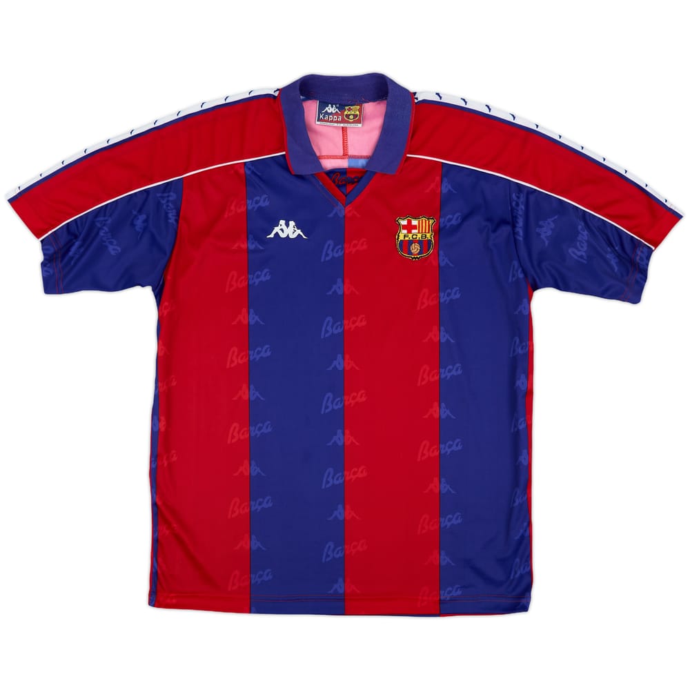 1992-95 Barcelona Home Shirt - 8/10 - (L)