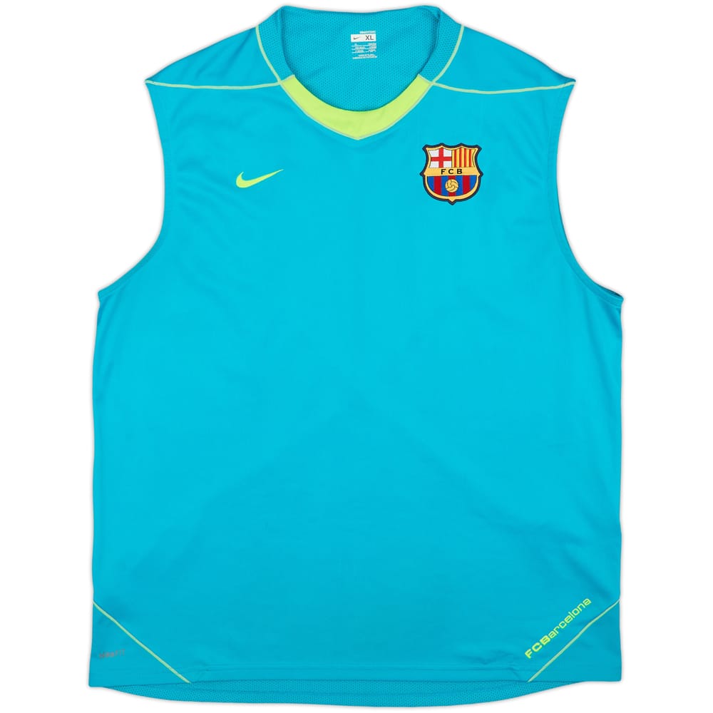 2007-08 Barcelona Nike Training Vest - 8/10 - (L)