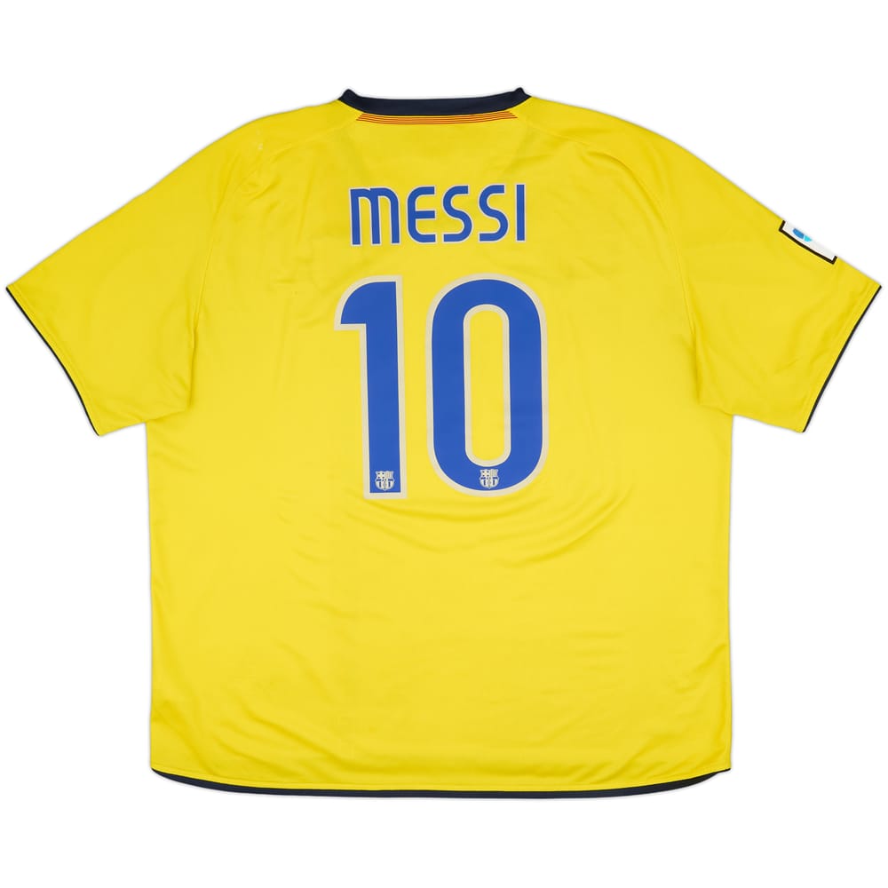 2008-10 Barcelona Away Shirt Messi #10 - 5/10 - (XXL)
