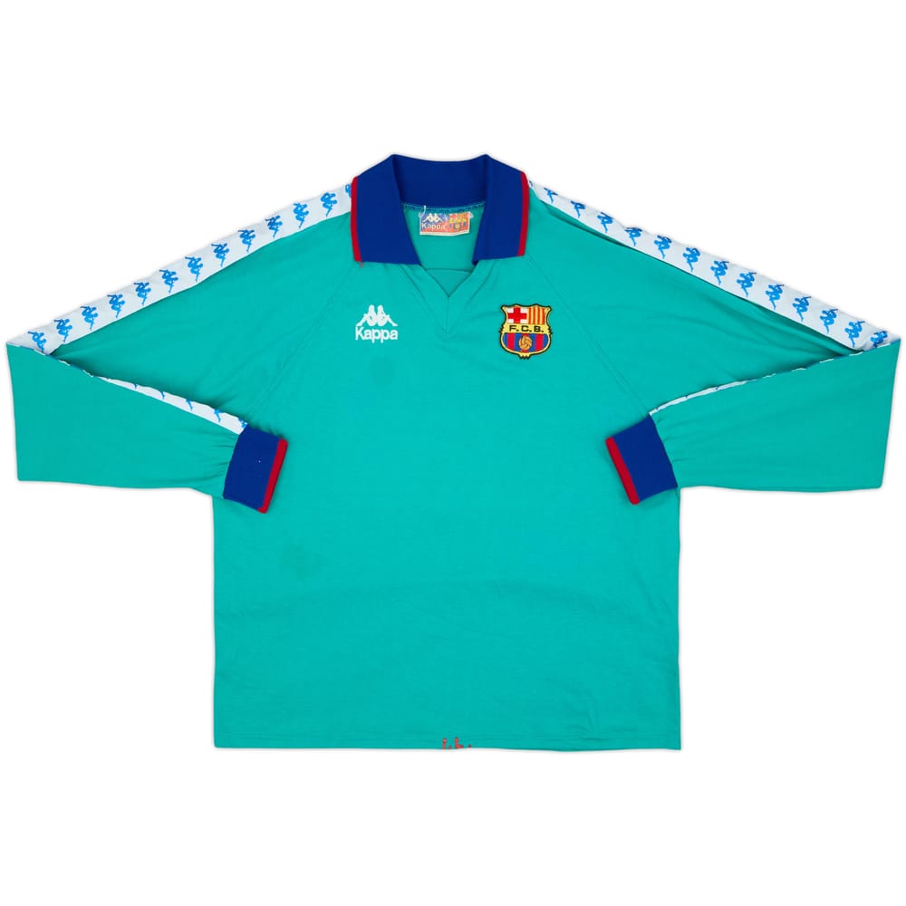 1993-94 Barcelona Kappa Training L/S Shirt - 6/10 - (S)