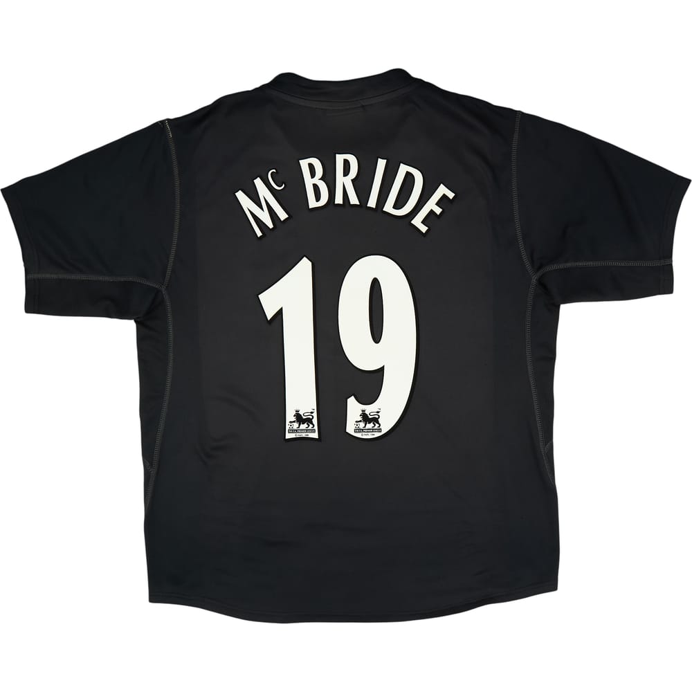 2002-03 Everton Third Shirt McBride #19 - 6/10 - (XL)