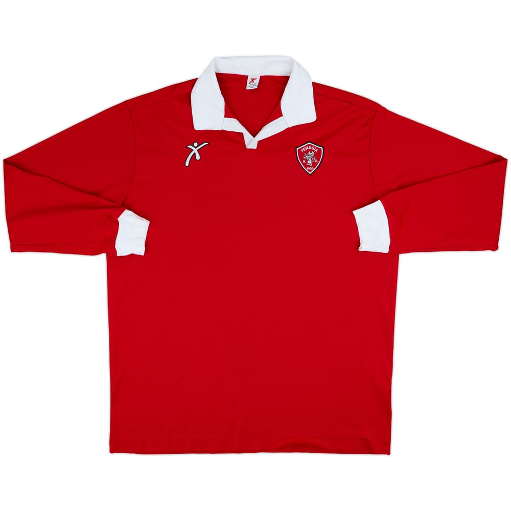 2001-02 Perugia Galex Training L/S Shirt - 9/10 - (XXL)