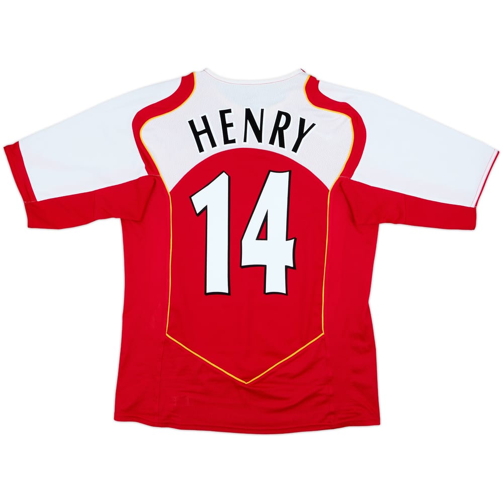 2004-05 Arsenal Home Shirt Henry #14 - 9/10 - (M)