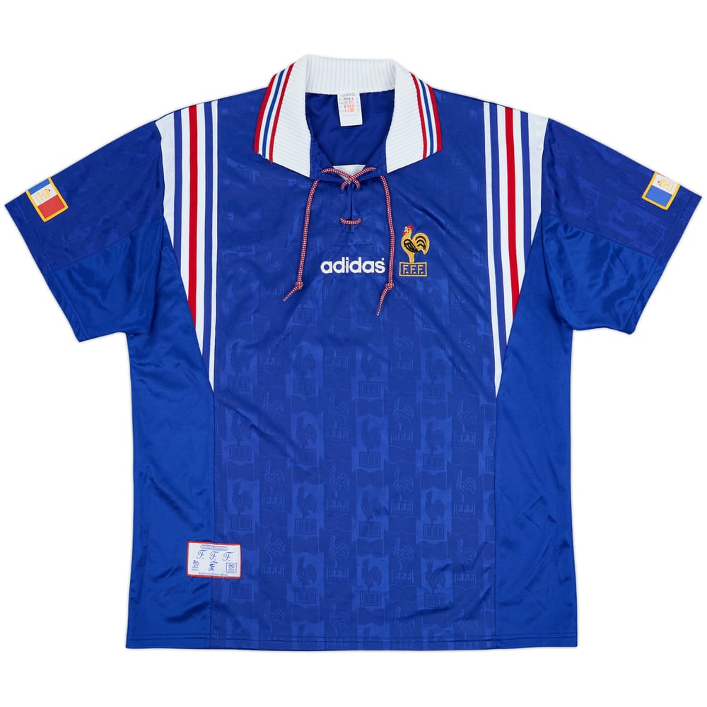 1996-98 France Home Shirt - 10/10 - (L/XL)