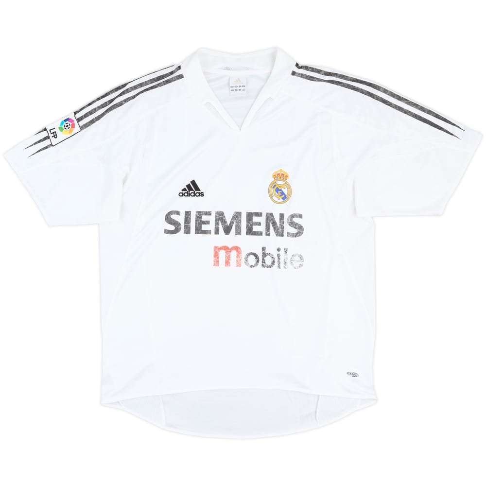 2004-05 Real Madrid Home Shirt - 5/10 - (M)