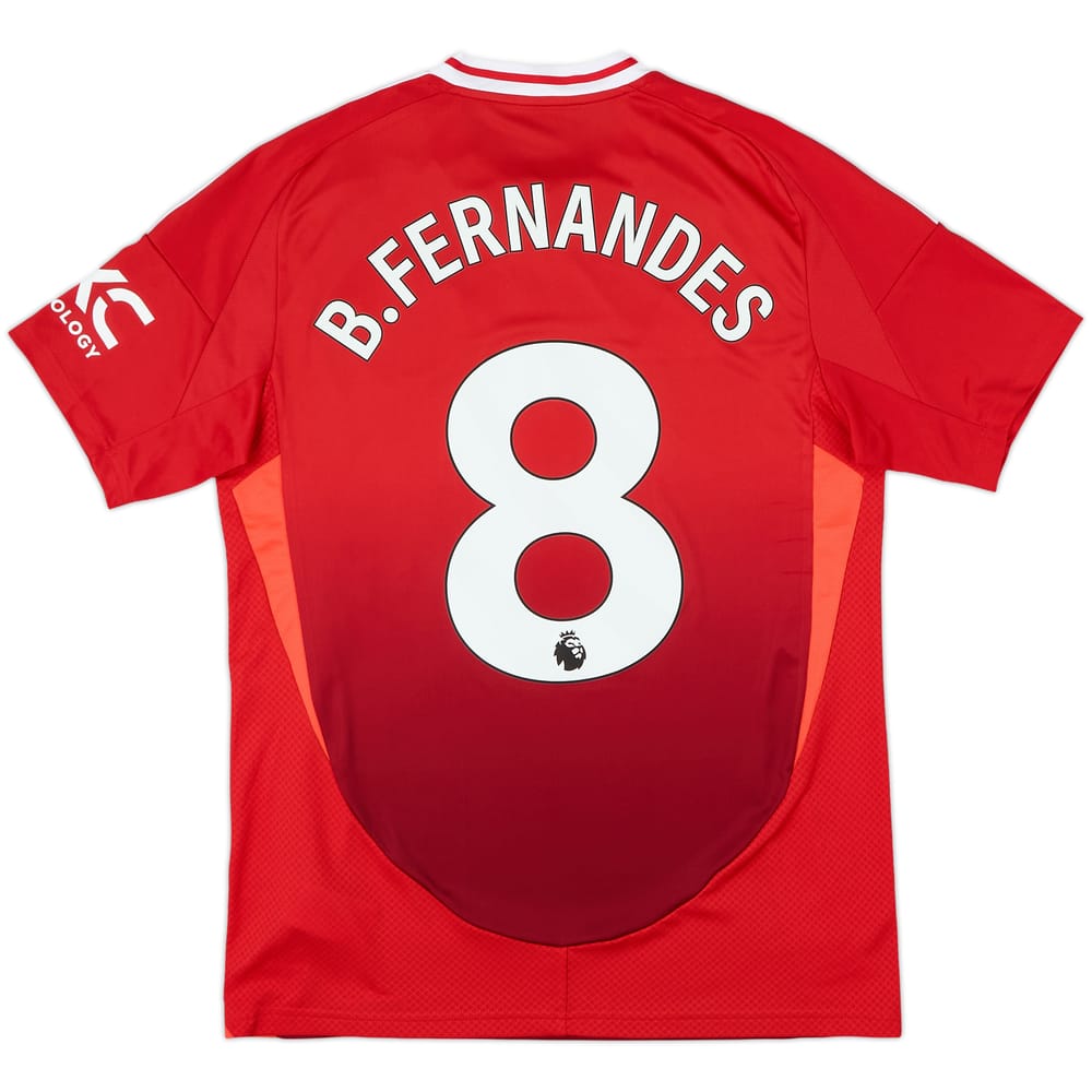 2024-25 Manchester United Home Shirt B.Fernandes #8 - 8/10 - (M)