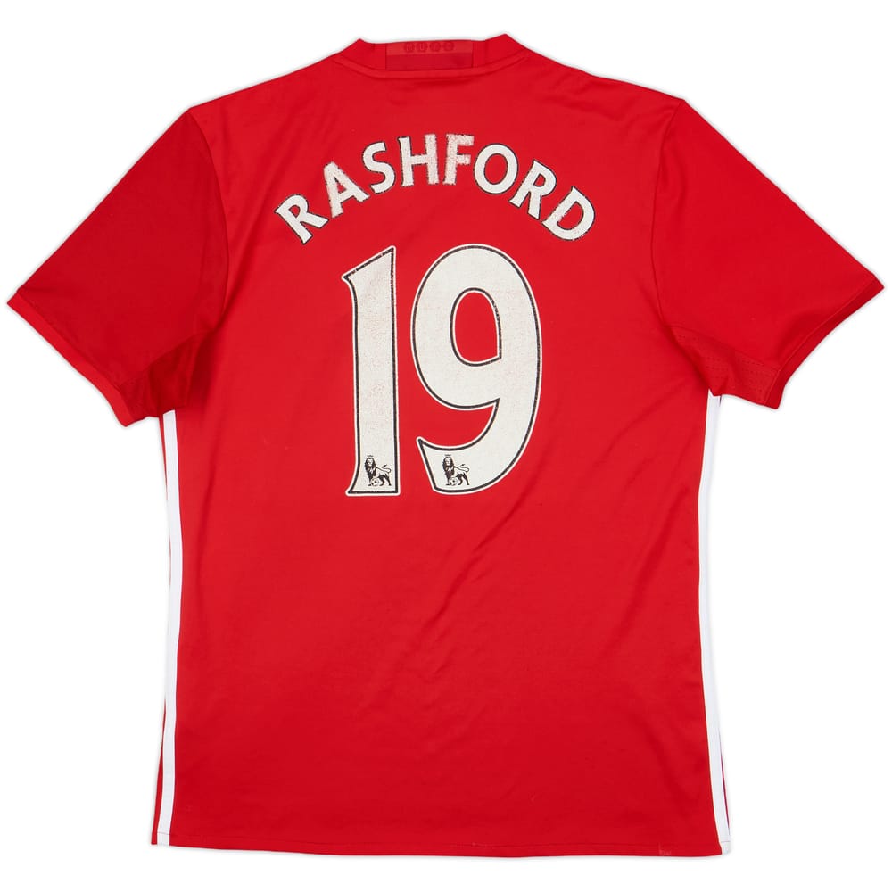 2016-17 Manchester United Home Shirt Rashford #19 - 4/10 - (M)