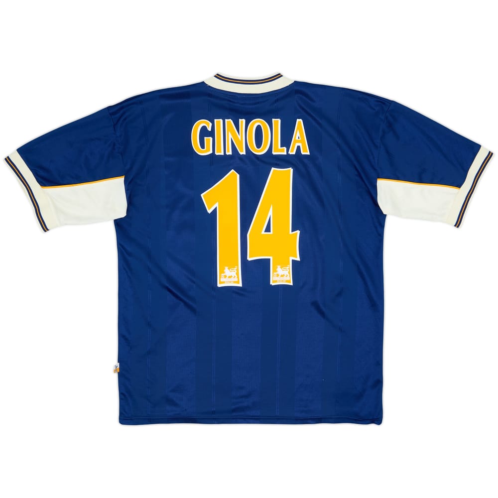 1997-98 Tottenham Away Shirt Ginola #14 - 9/10 - (L)