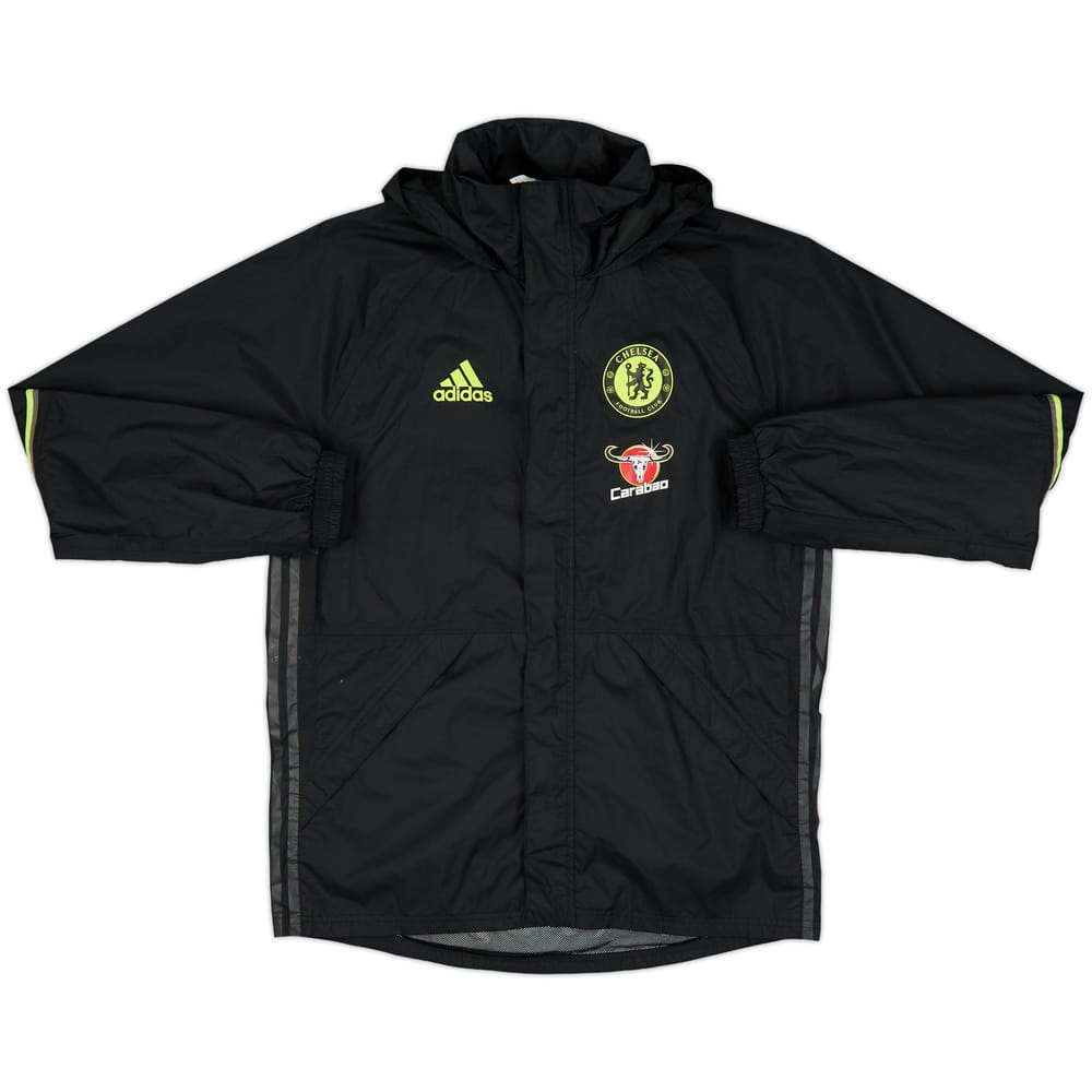 2016-17 Chelsea adidas Hooded Rain Jacket - 7/10 - (M)