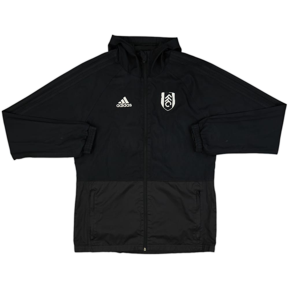 2018-19 Fulham adidas Hooded Track Jacket - 5/10 - (S)