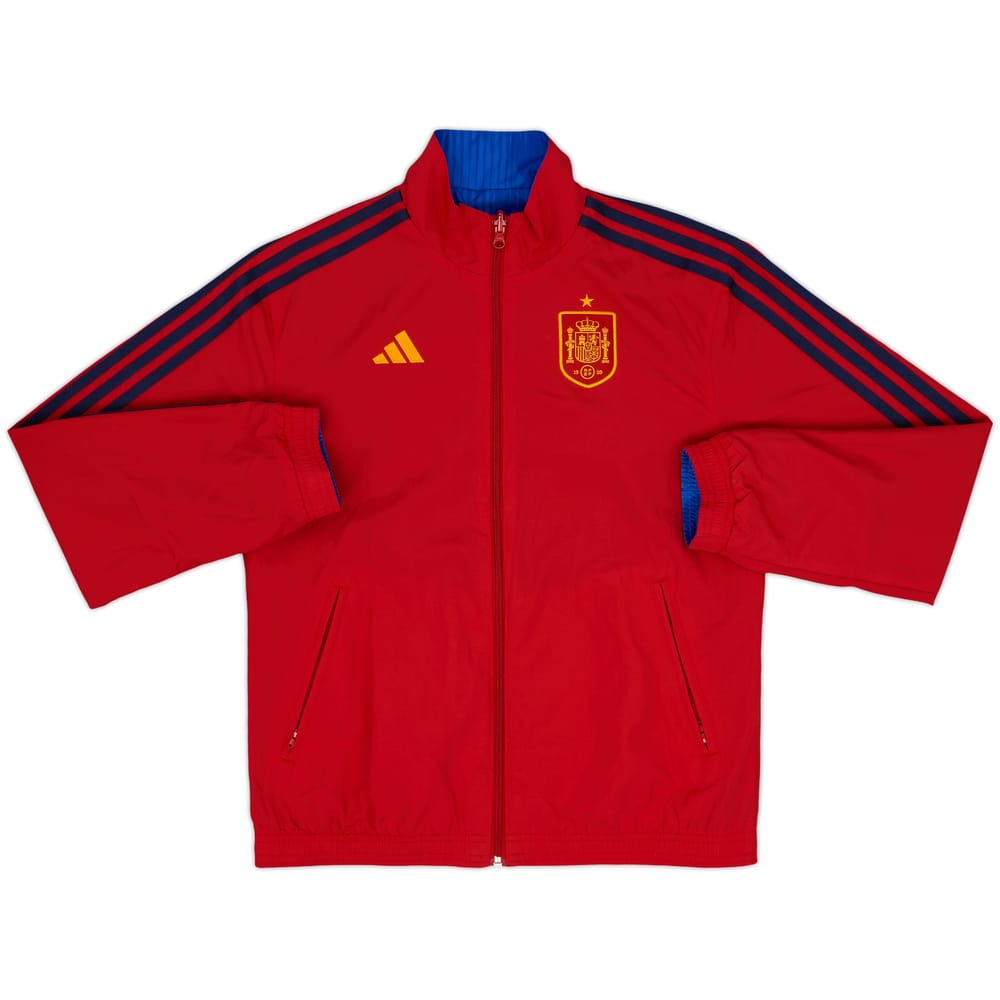 2024-25 Spain adidas Chamarra de chándal reversible - 10/10 - (XL.Niños)