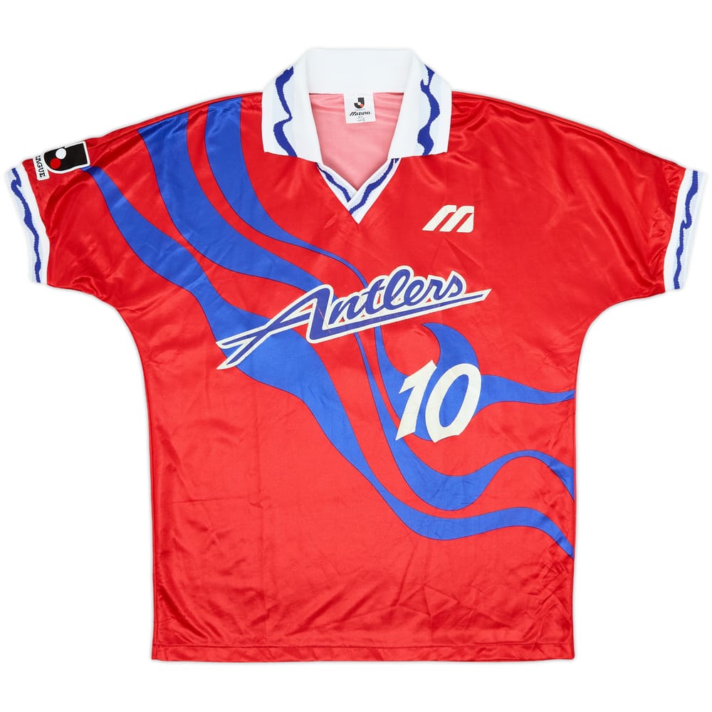 1993-94 Kashima Antlers Home Shirt #10 - 6/10 - (L)