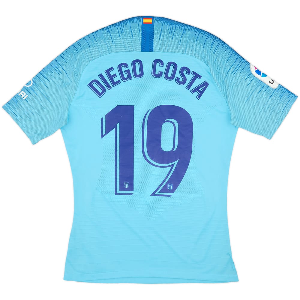 2018-19 Atletico Madrid Authentic Away Shirt Diego Costa #19 - 7/10 - (M)