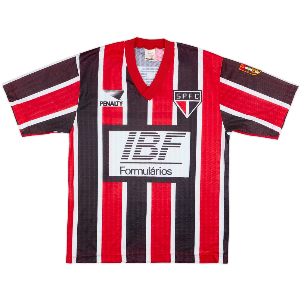 1992 Sao Paulo Signed Away Shirt - 7/10 - (M)