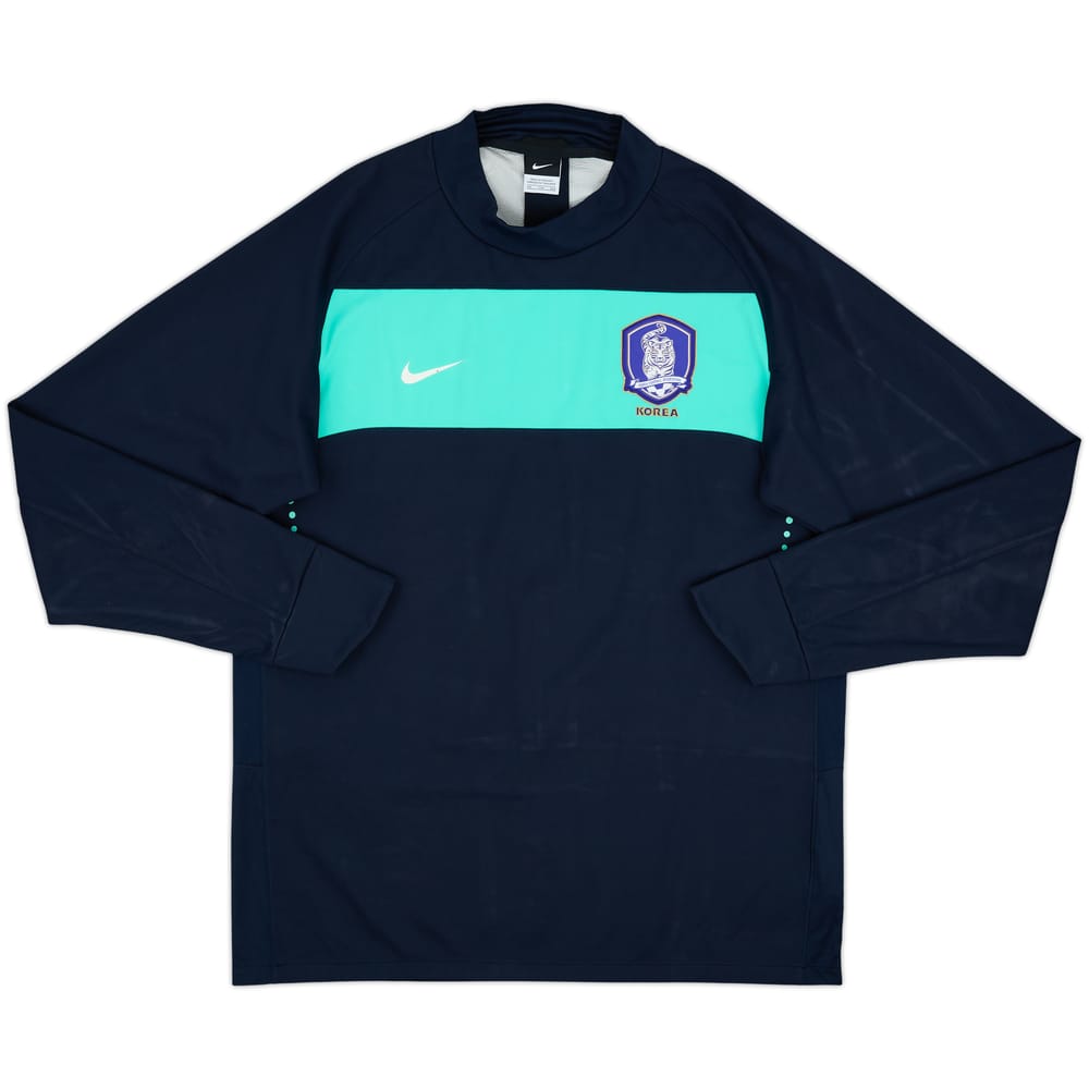 2010-12 South Korea Nike Drill Top - 7/10 - (XXL)