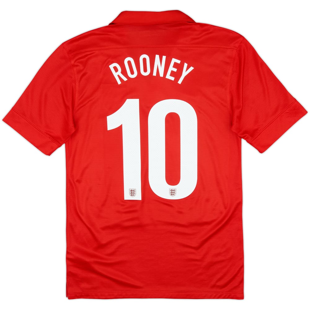2013 England Away 150th Anniversary Shirt Rooney #10 - 8/10 - (S)