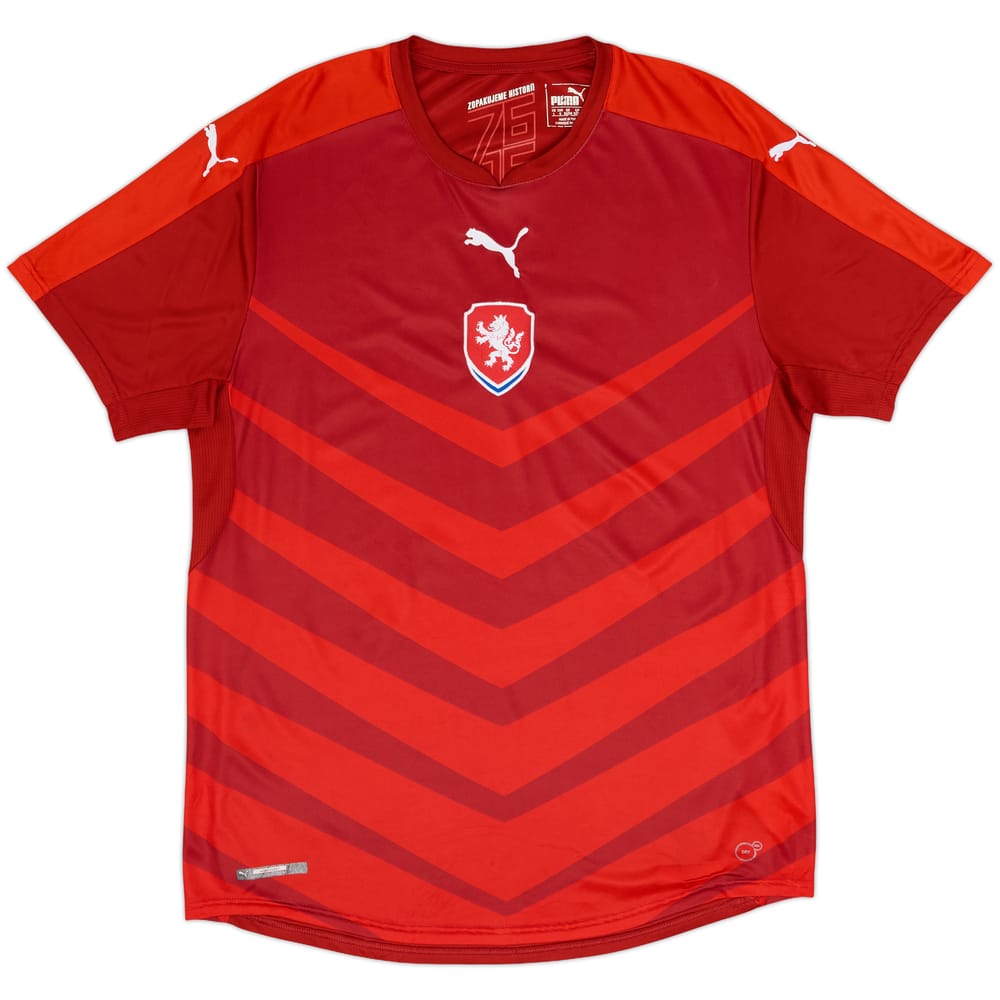 2016-17 Czech Republic Home Shirt - 7/10 - (L)
