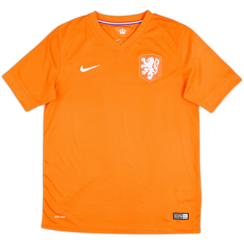 2014-15 Netherlands Home Shirt - 10/10 - (XL.Boys)