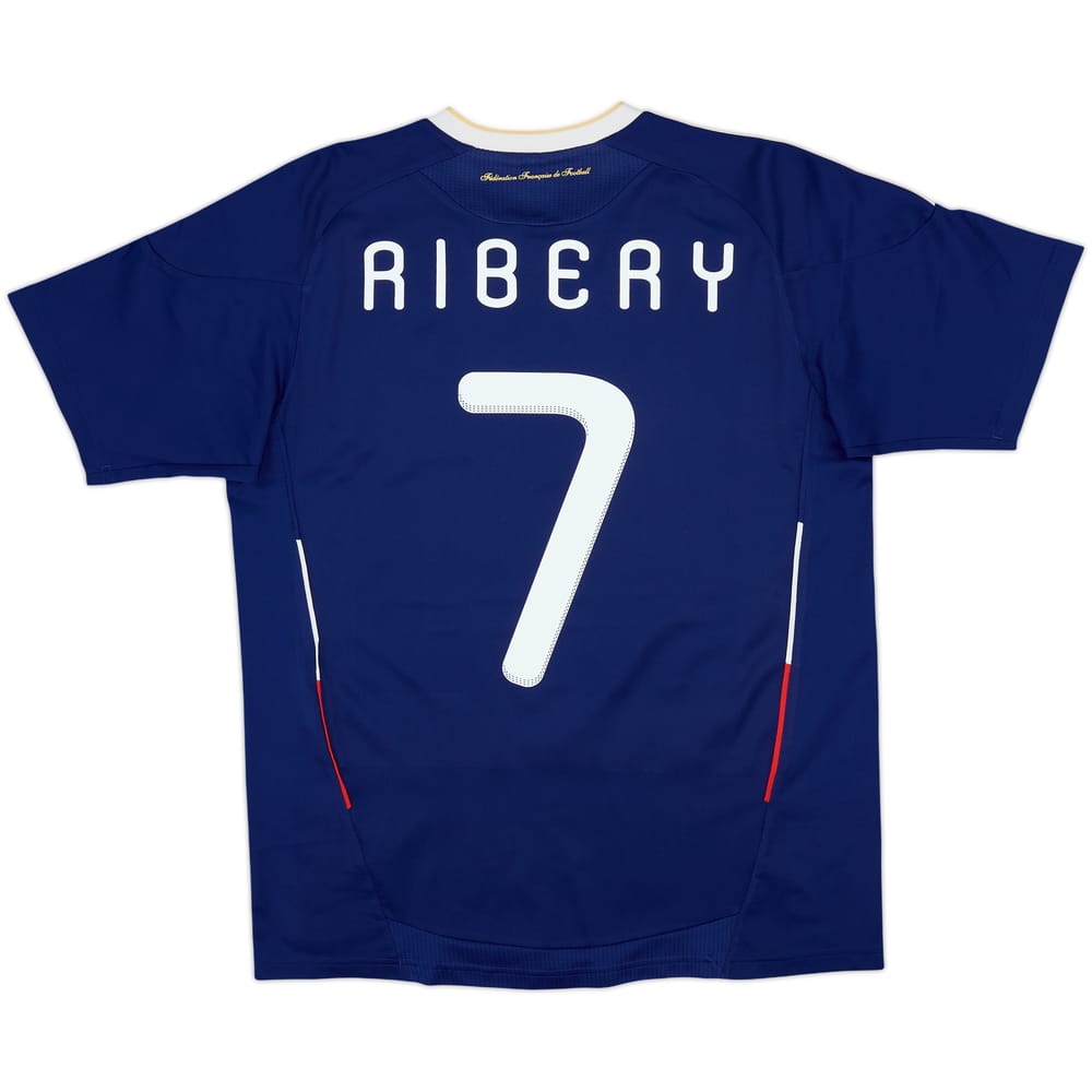 2009-10 France Home Shirt Ribery #7 - 8/10 - (M)