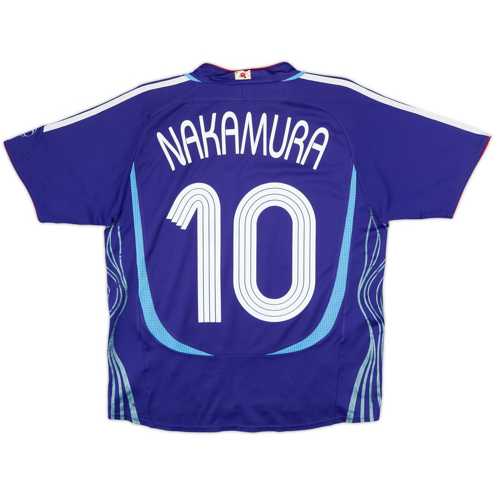Camiseta de local de Japón 2006-08 Nakamura #10 - 7/10 - (XL.Niños)