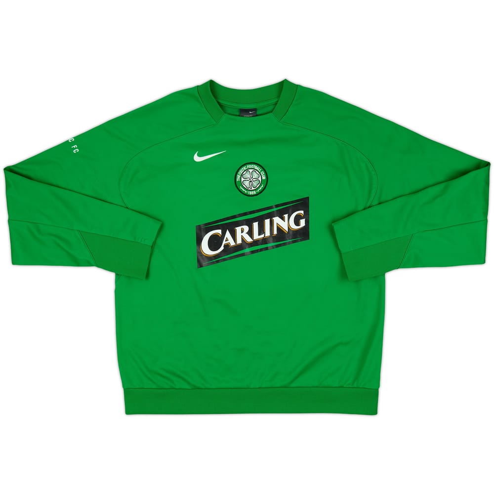 2005-06 Celtic Nike Sweat Top - 8/10 - (M)